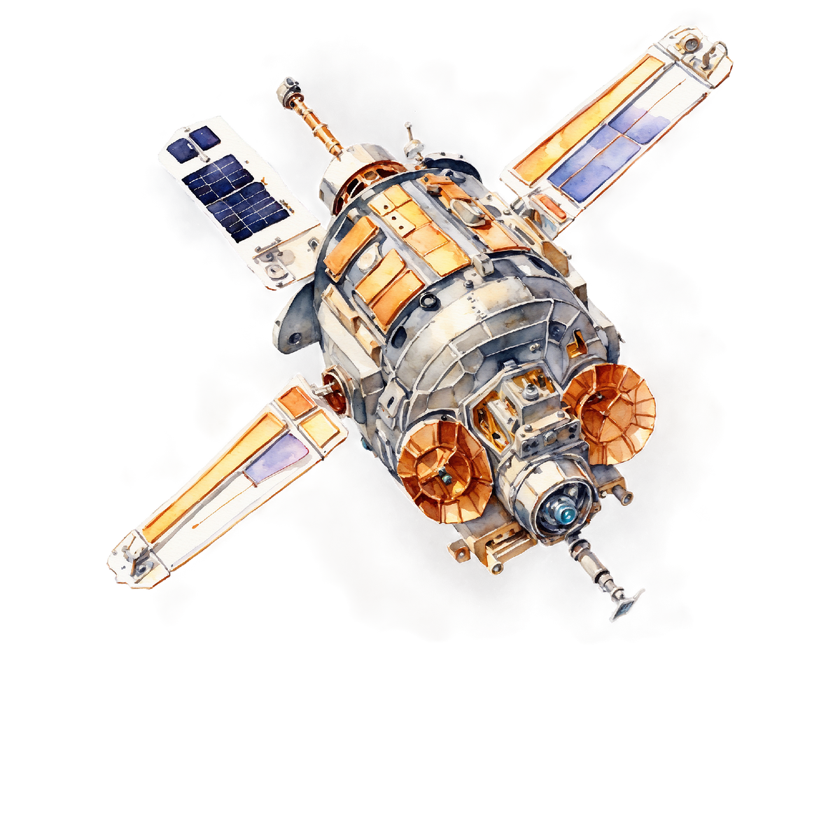 Space Satellite T Shirt