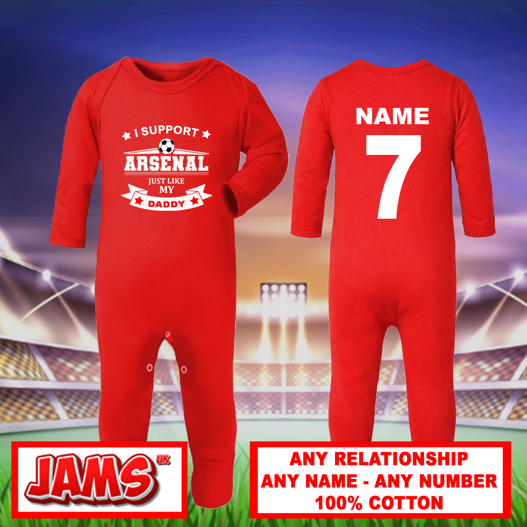 Arsenal Baby Romper