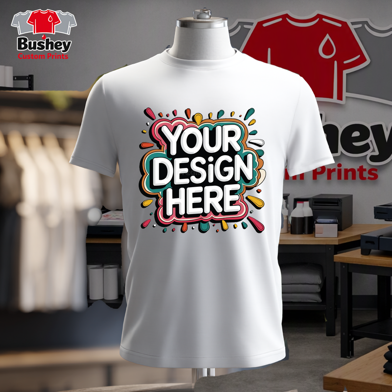 3 x T SHIRTS PRINTED & DELIVERED