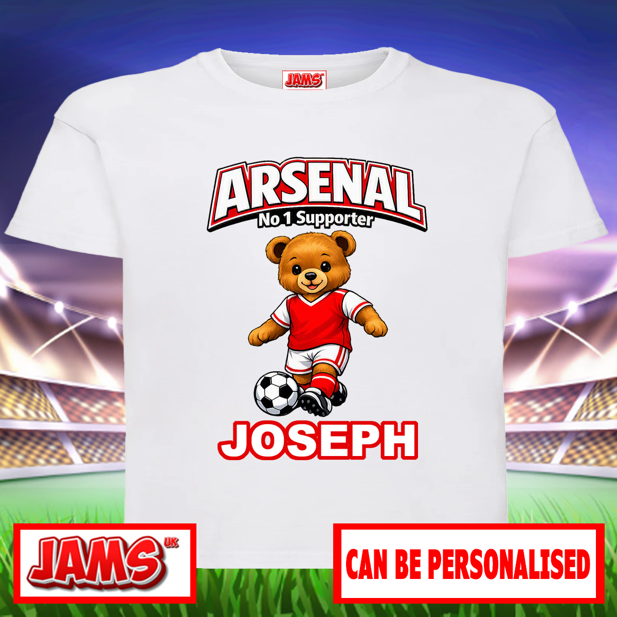 Arsenal No1 Supporter T Shirt