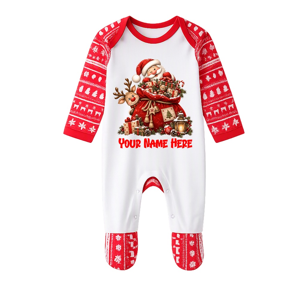 Santa Sack Romper