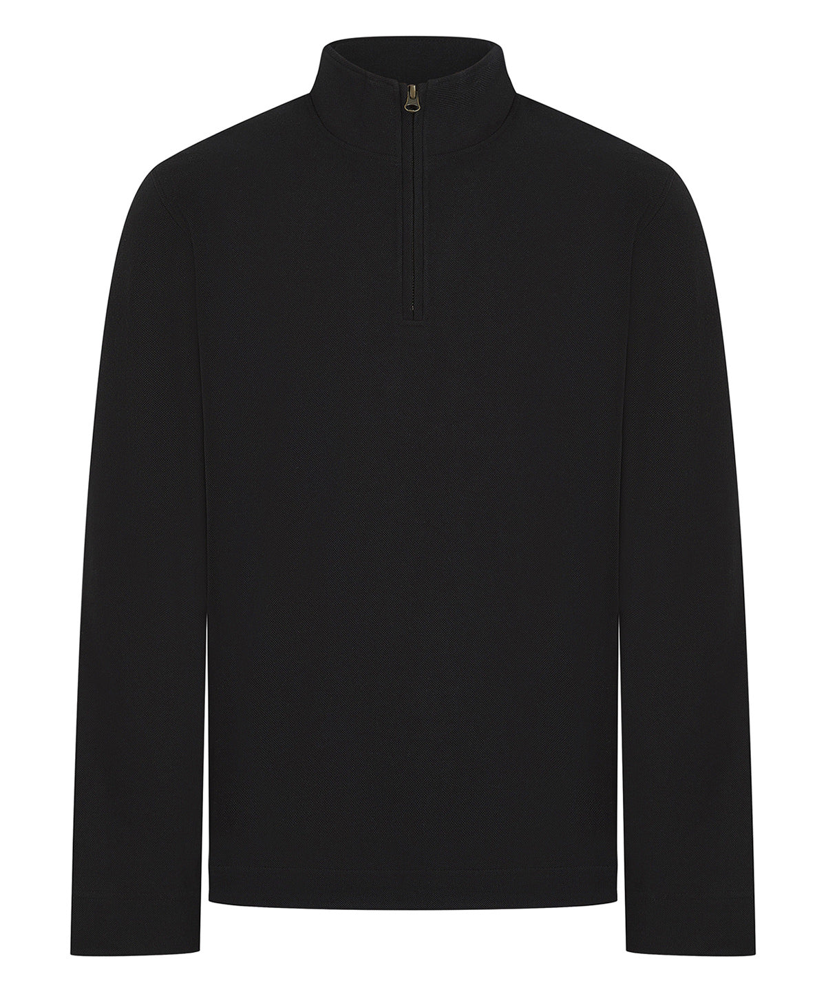 Premium piqué 1/4-zip top