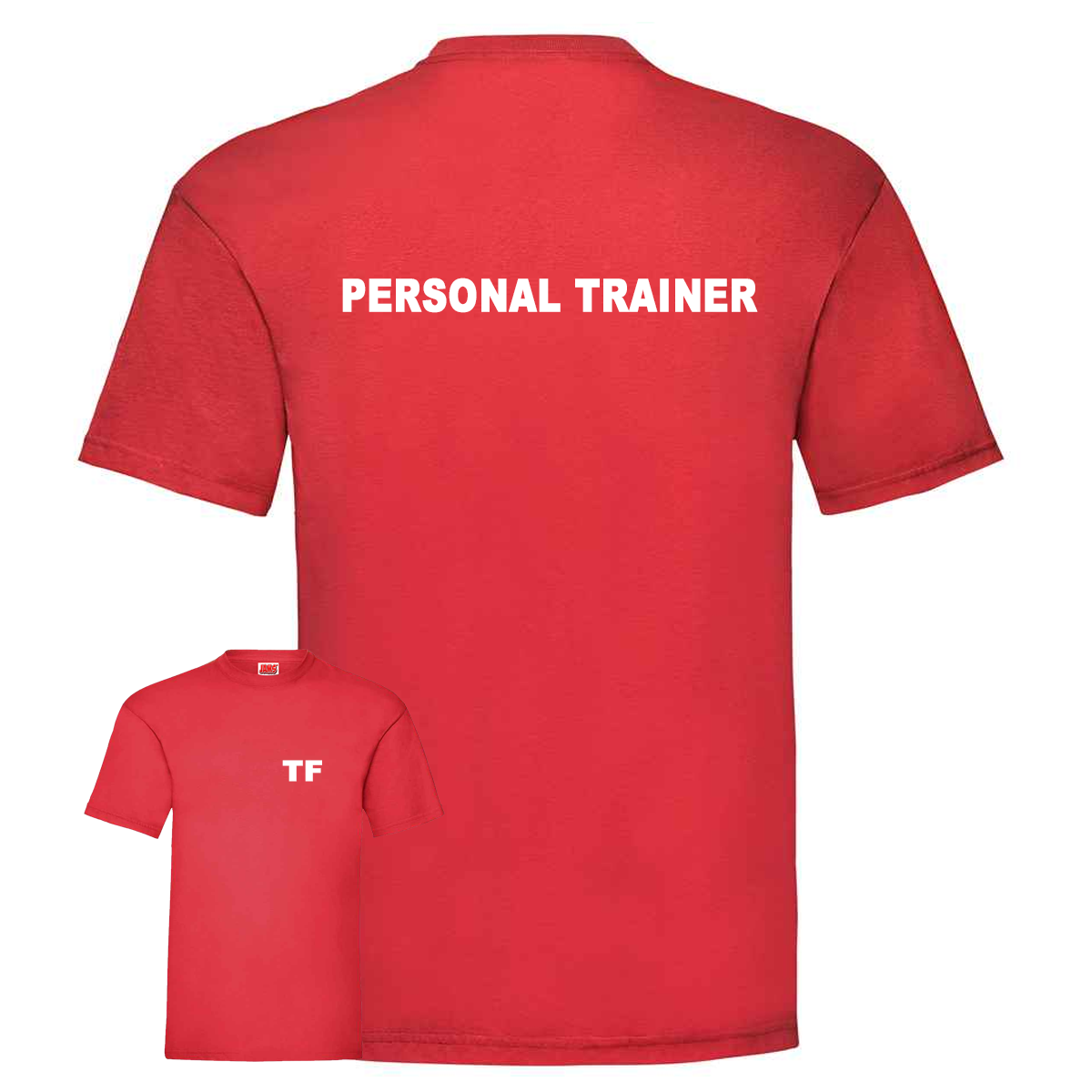 Personal Trainer Tee With Initials - Mens Fit