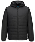 Professional hooded insulated baffle jacket (S608)