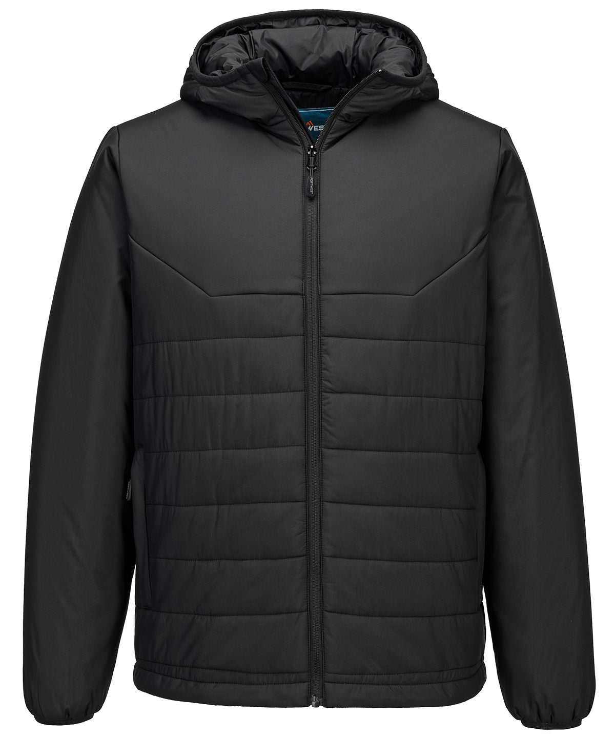 Professional hooded insulated baffle jacket (S608)