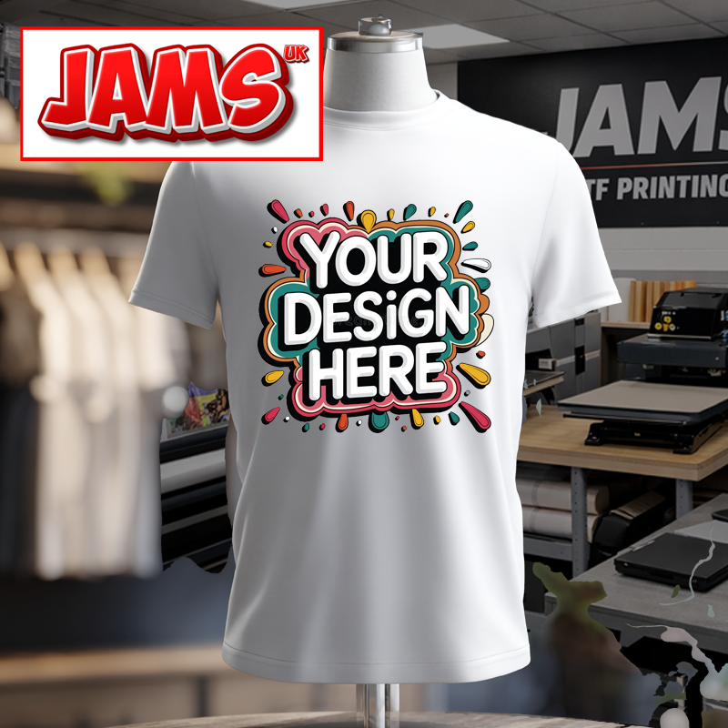 3 x T SHIRTS PRINTED & DELIVERED