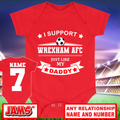 Wrexham AFC Baby Grow