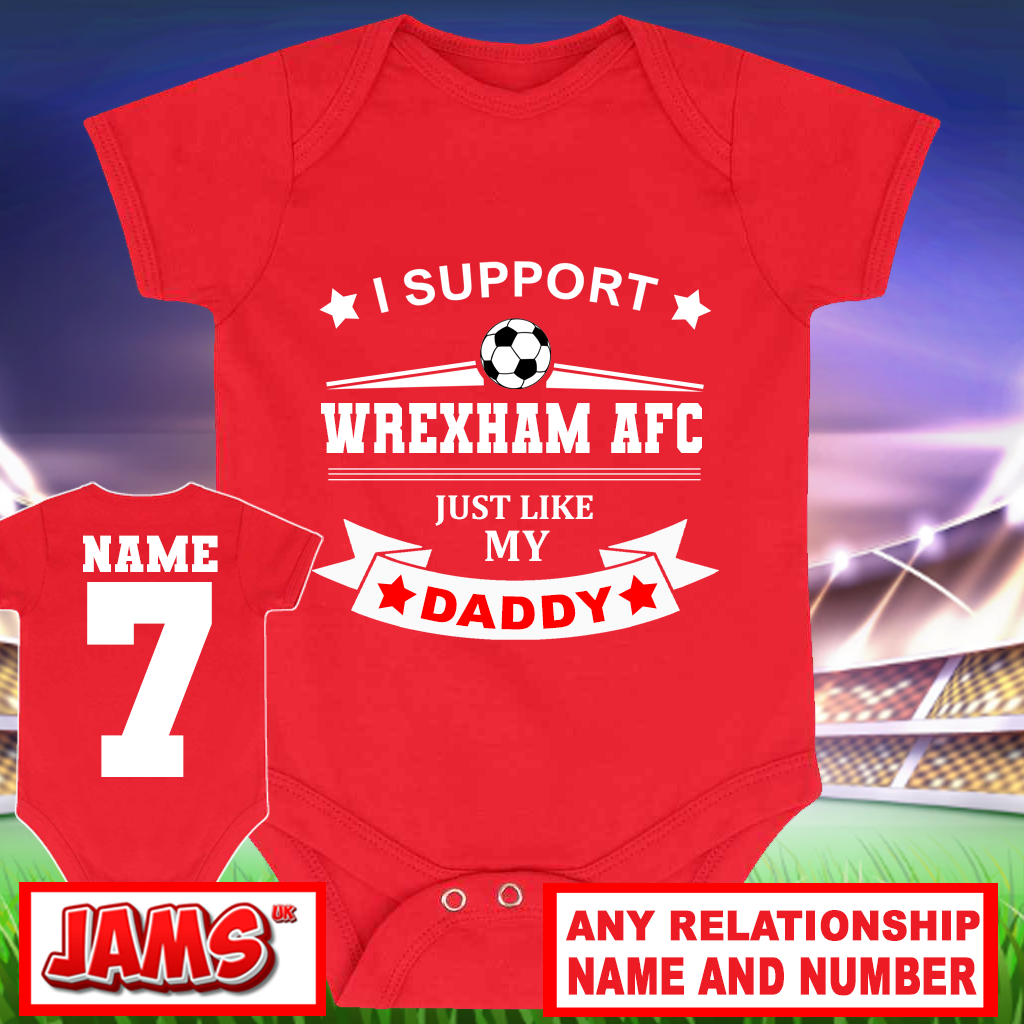 Wrexham AFC Baby Grow